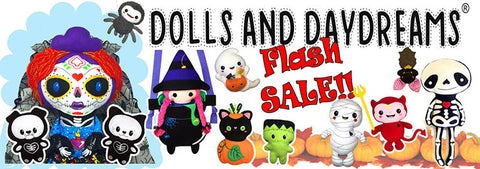 Flash sale Halloween sewing and embroidery patterns 