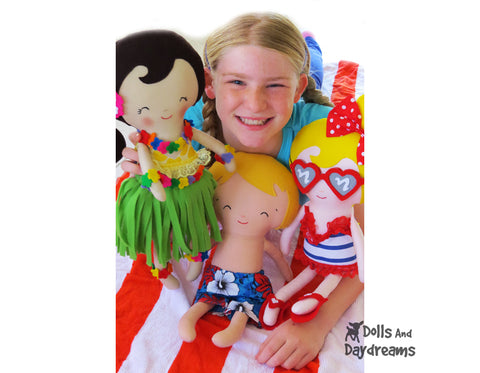 Summer sewing fun by dolls and daydreams