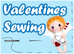 Valentine PDF Sewing Patterns by Dolls And Daydreams DIY Handmade cloth dolls and plush toy softies