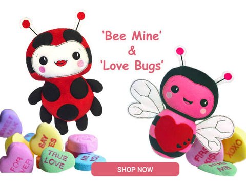ITH love bug machine embroidery patterns by dolls and daydreams