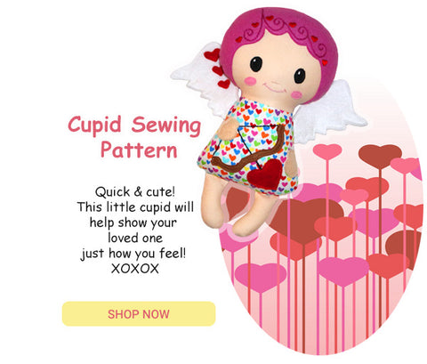 Cupid PDF sewing pattern by dolls and daydreams