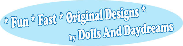 fun fast easy sewing and machine embroidery patterns by dolls and daydreams