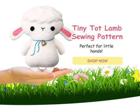 Tiny Tot Lamb PDF Sewing Pattern Collection 