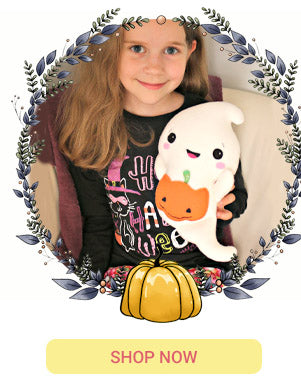 Ghost sewing pattern soft toy plushie by dolls and daydreams