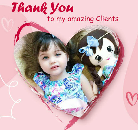 Thank you to all the Dolls And Daydreams Doll and Softie Makers around the world 