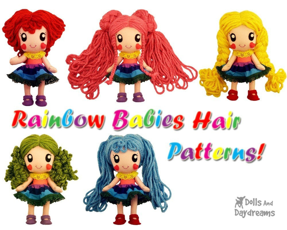 rainbow baby dolls