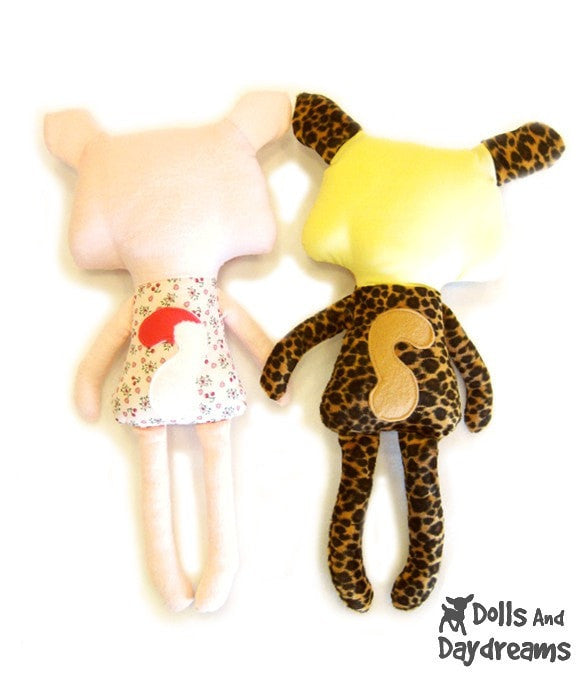leopard stuffed animal pattern