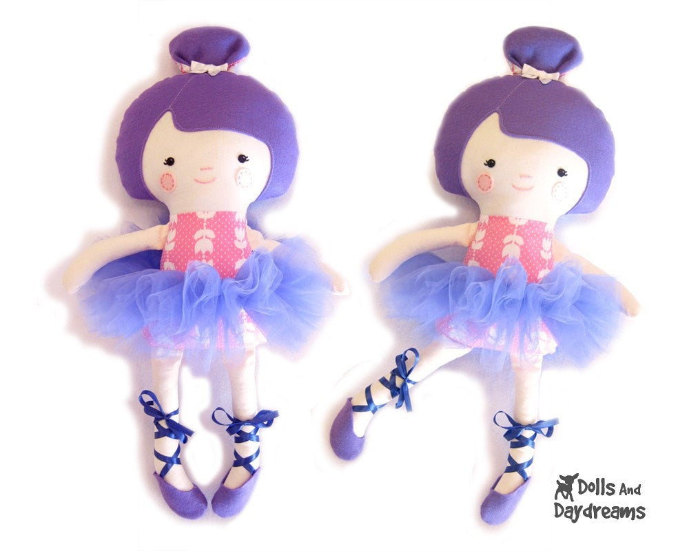 Ballerina Pattern Dolls And Daydreams