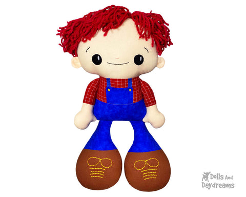 ith-bff-buddies-boy-doll-pattern Yarn Hair Doll by Dolls And Daydreams