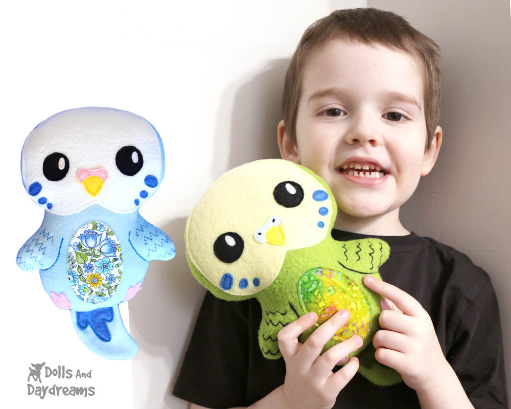 budgie soft toy