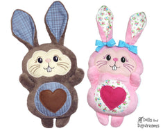 Machine Embroidery Bunny Face | Dolls And Daydreams