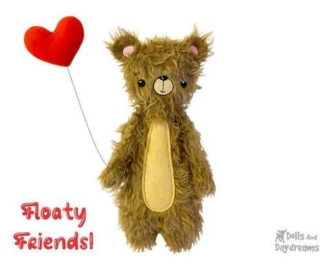 ITH Floaty Friends Teddy Bear Machine Embroidery Pattern collection