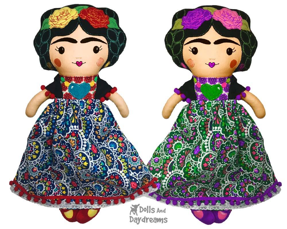 tiny mexican dolls