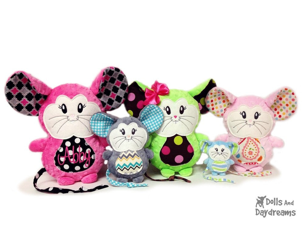 Download Embroidery Machine Mouse Pattern Dolls And Daydreams