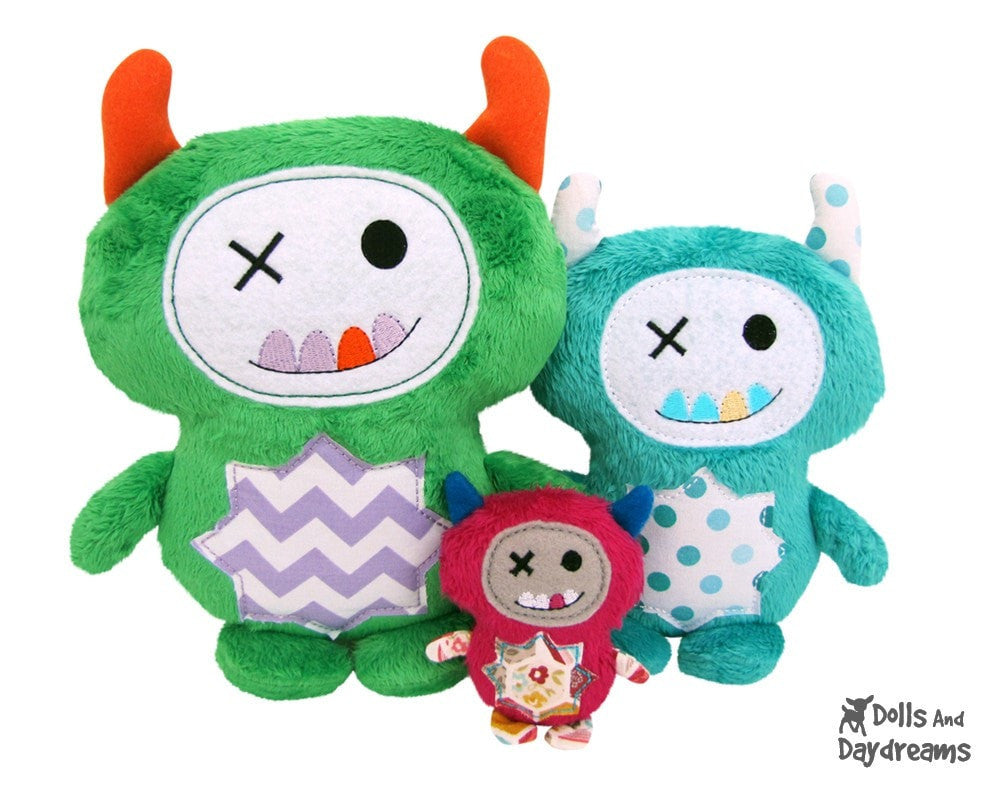 Download Embroidery Machine Monster Ith Pattern Dolls And Daydreams