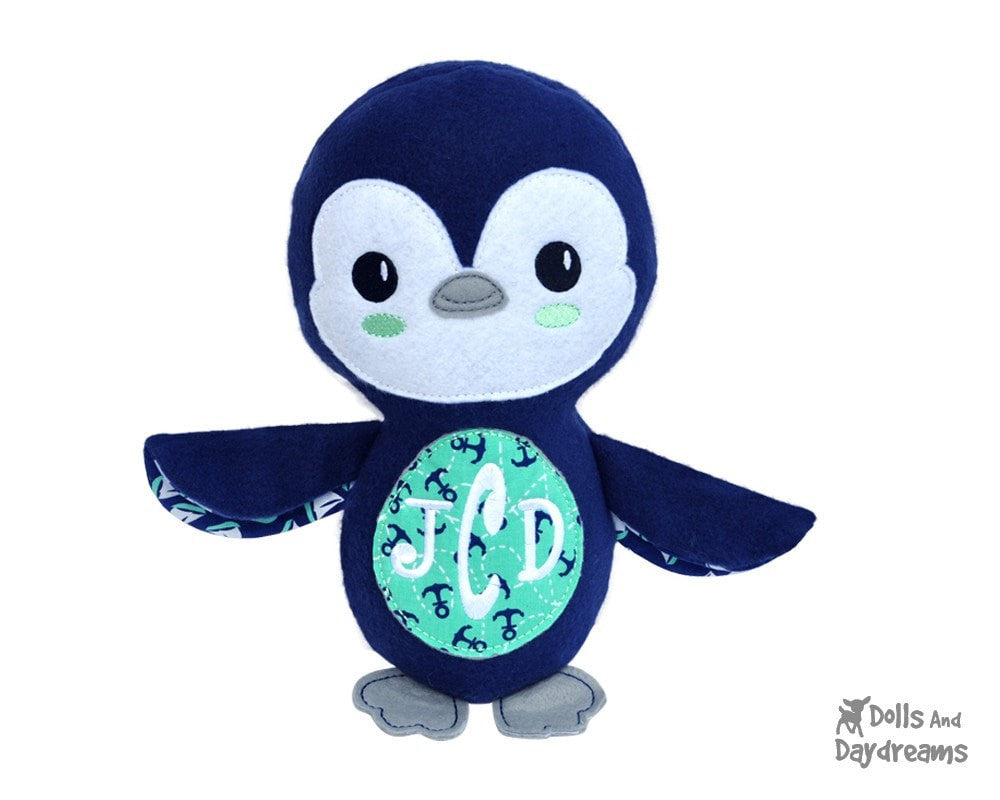 Download Embroidery Machine Penguin Pattern Dolls And Daydreams