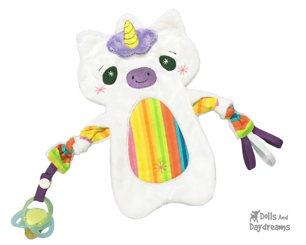 Download Baby S 1st Plush Unicorn Snuggle Machine Embroidery Pattern Set Dolls And Daydreams