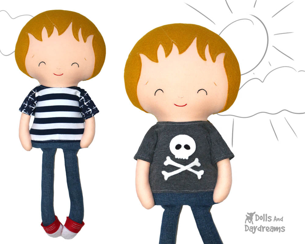 doll t shirt pattern free