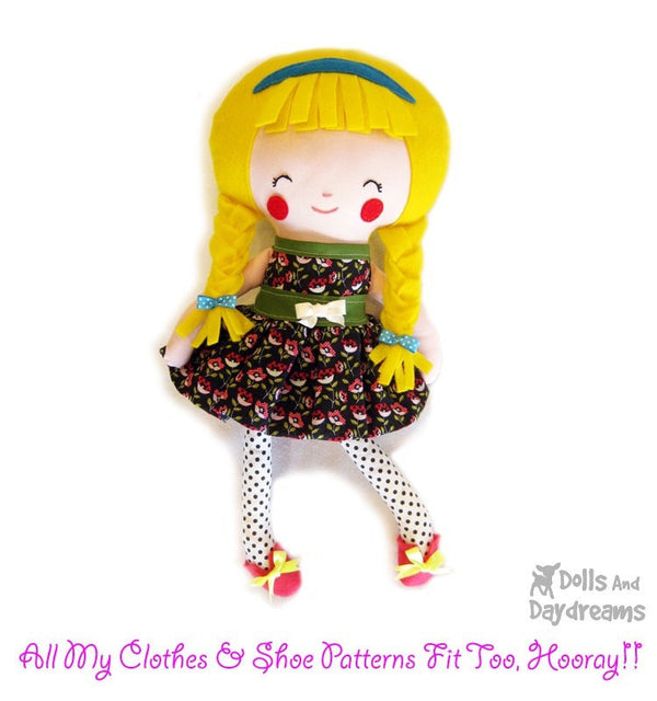 Schoolgirl Sewing Pattern | Dolls And Daydreams