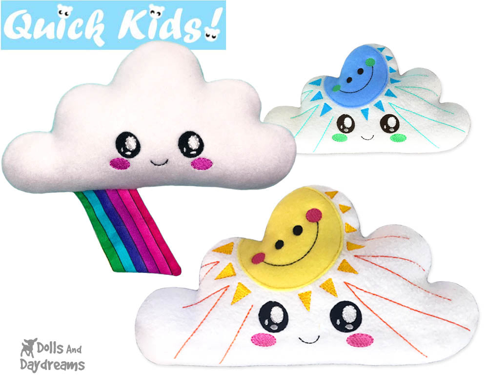 Download ITH Quick Kids Sun Cloud Pattern | Dolls And Daydreams