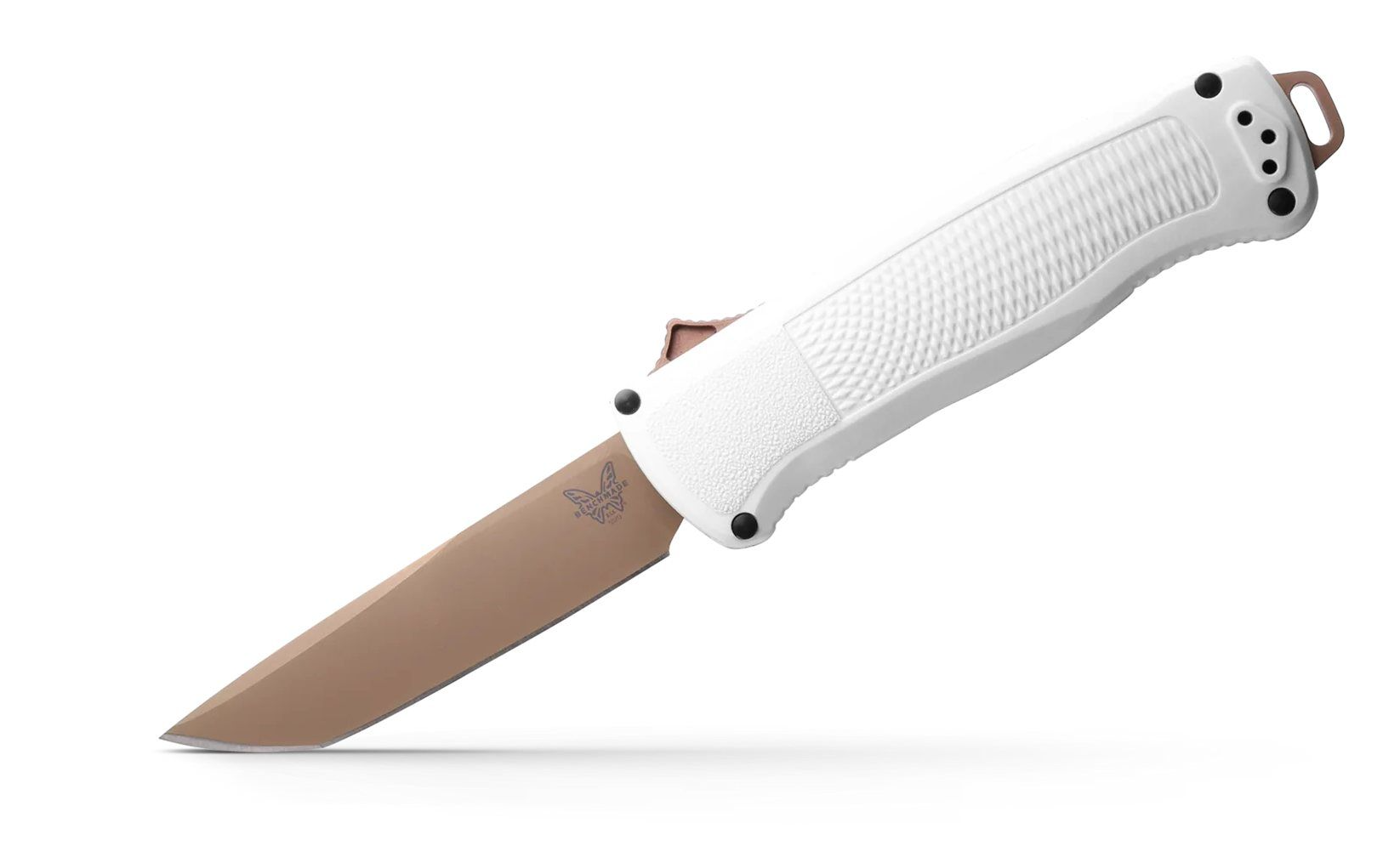 Benchmade Shootout D/E OTF Automatic Knife Cool Gray (3.5" FDE PVD) 5370FE-02
