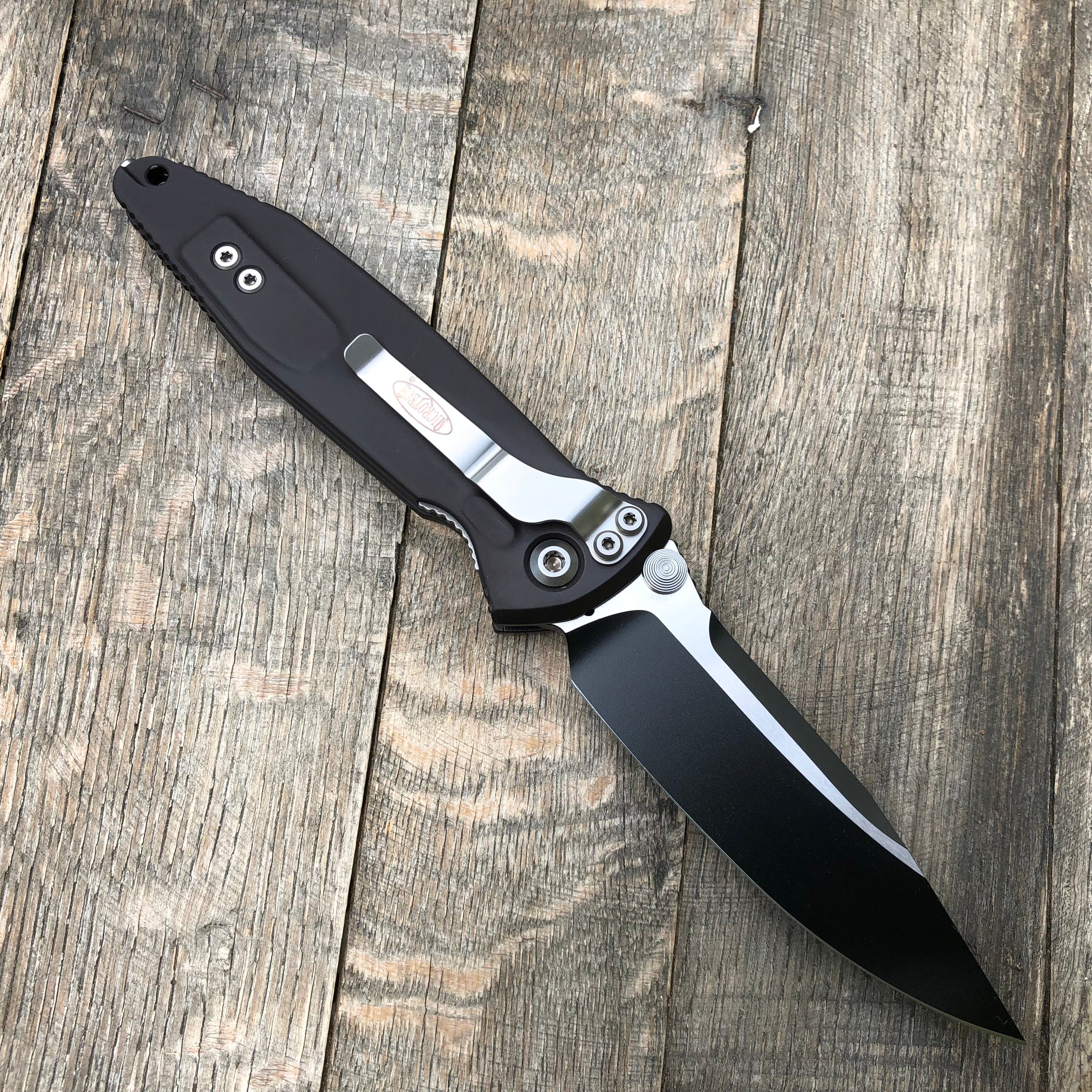 Microtech Socom Elite Manual Knife (4" Black) 160-1 – GearBarrel.com