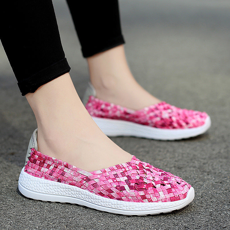 Zilool Comfortable Flat Cutout Casual Shoes