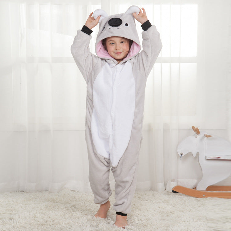 Koala Kigurumi Onesie Pajamas Animal Costumes for Kids