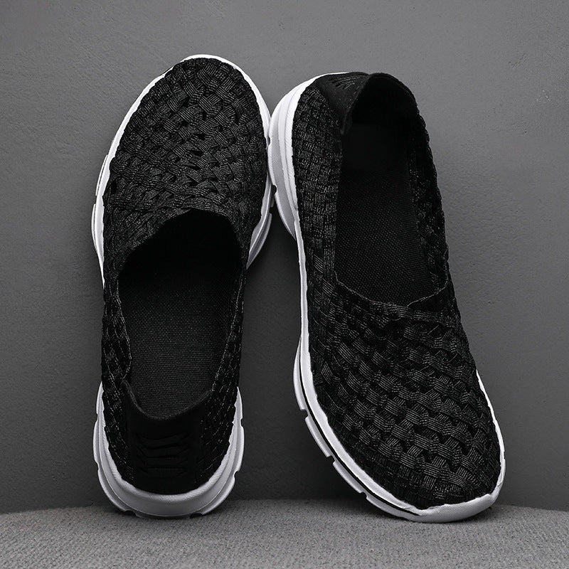 Zilool Soft Sole Flat Stretch Casual Shoes