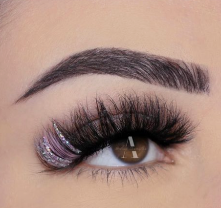 3D Mix Color Fluffy Soft False Eyelashes