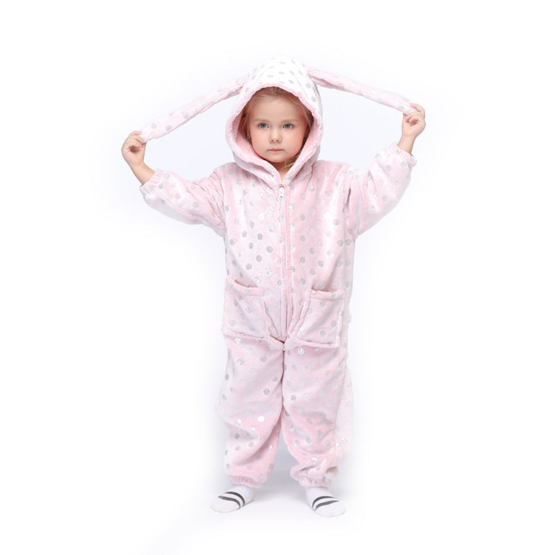 Purple Unicorn Kigurumi Onesie Pajamas Animal Costumes for Kids