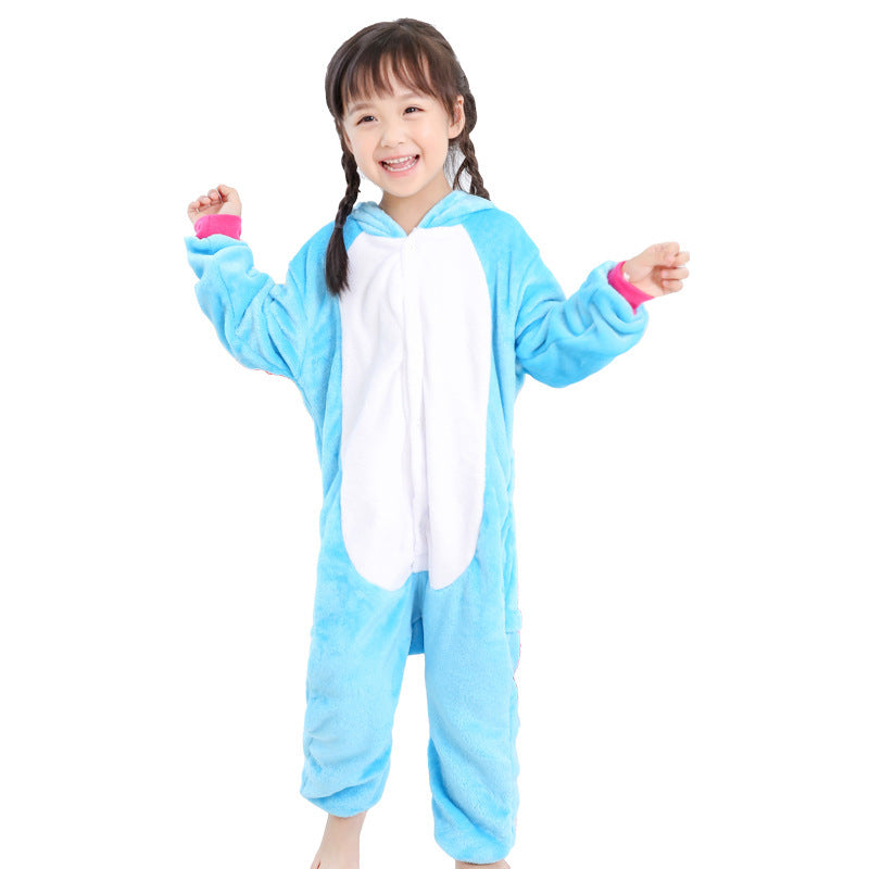 Purple Unicorn Kigurumi Onesie Pajamas Animal Costumes for Kids