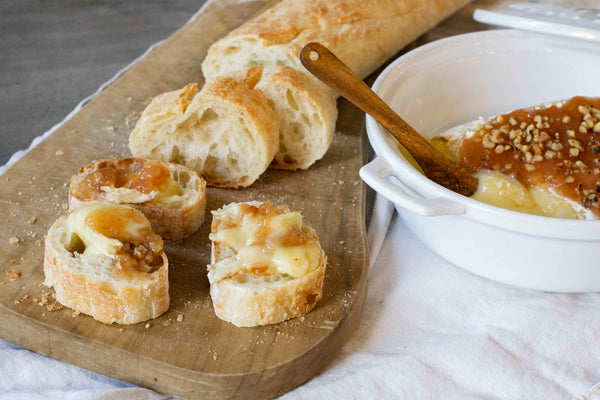 baked brie with jam