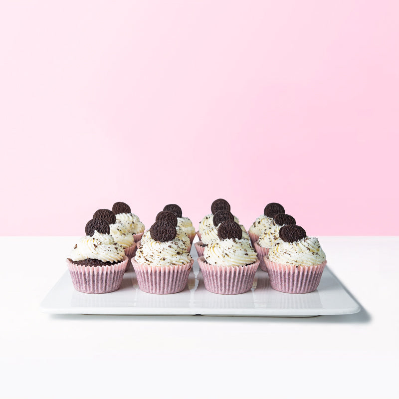 Oreo Cookies & Cream Delight Cupcakes (6-12 pcs)