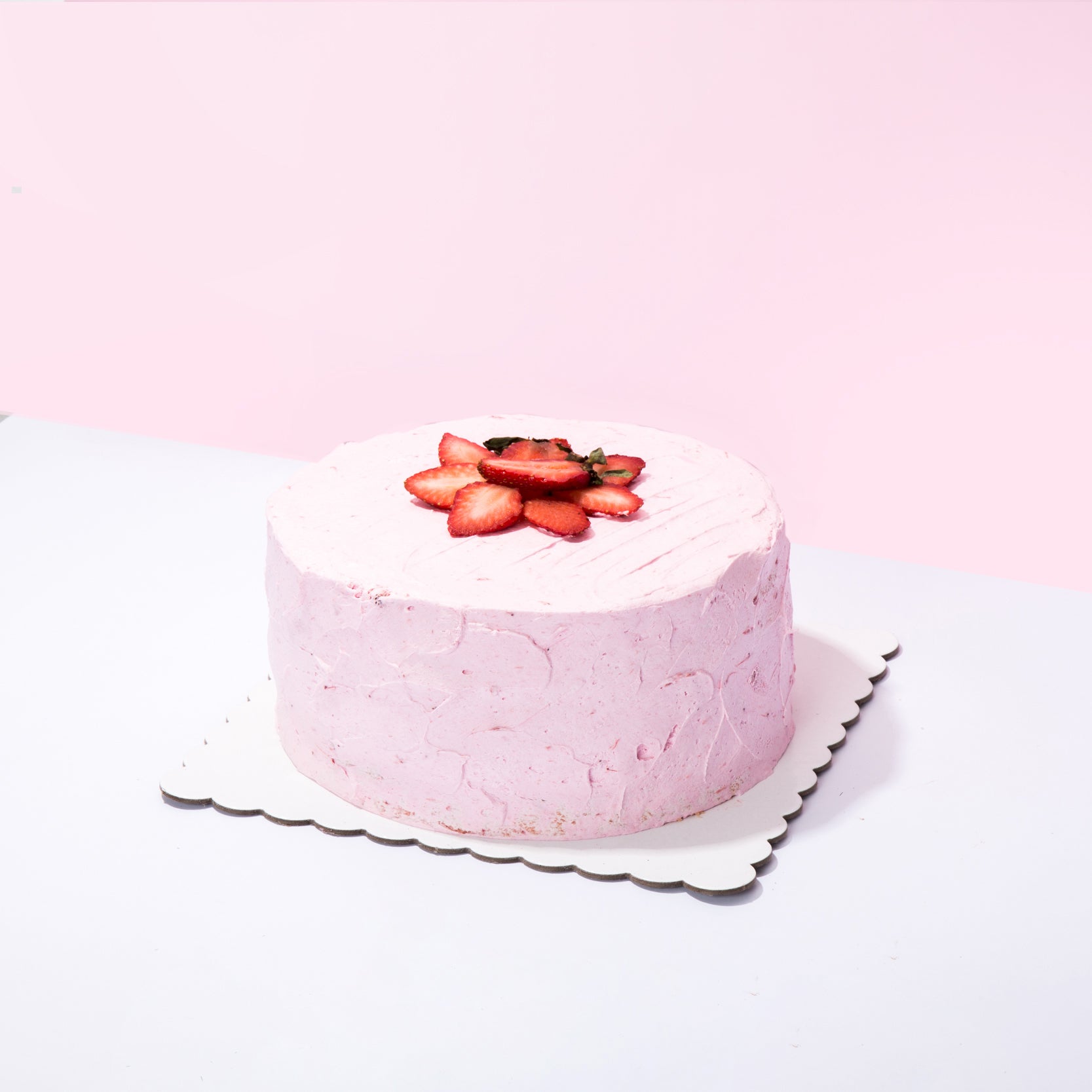 Strawberry Cream Cake