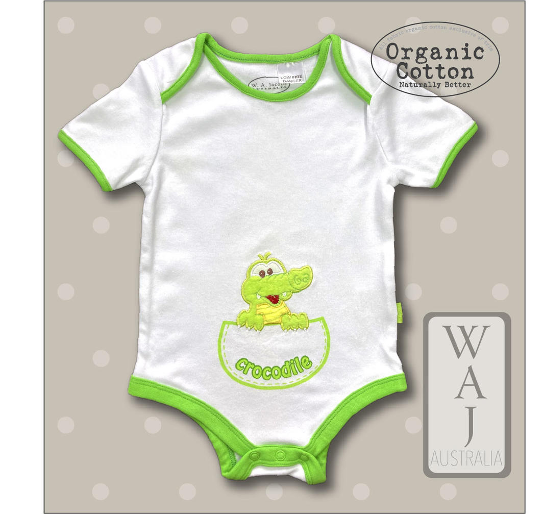 Crocodile Baby Body Suit