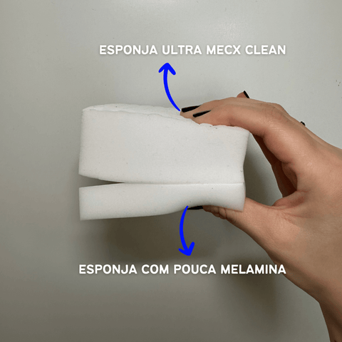 esponja magica ultra mecx clean comparacao esponja magica pouca melamina