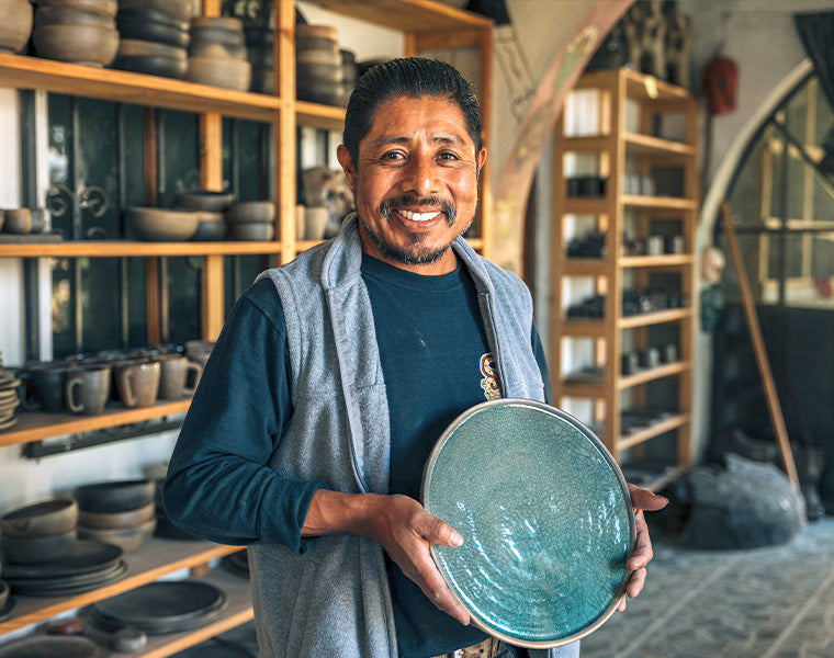 Tazas/Platos de Cerámica Artesanal para Espresso – oaxacaXamor