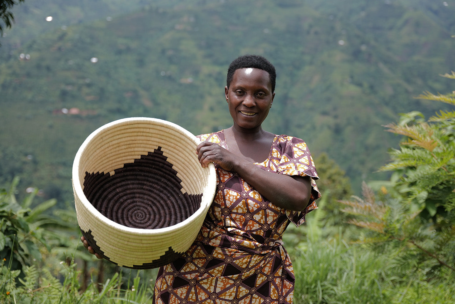 Basket weaver of Kasese