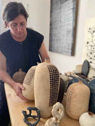 Amy Dov in her L.A. studio