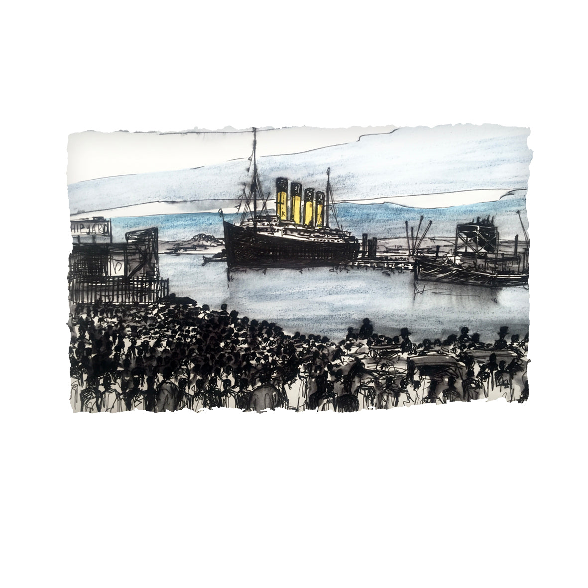 Titanic Leaving Belfast - Gift Designed & Made in Ireland – Stephen Farnan  Studio