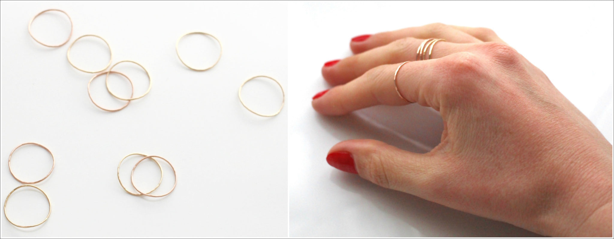Introducing Delicate Stacking Rings