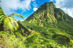 Dominica volcano