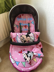 minnie mouse footmuff