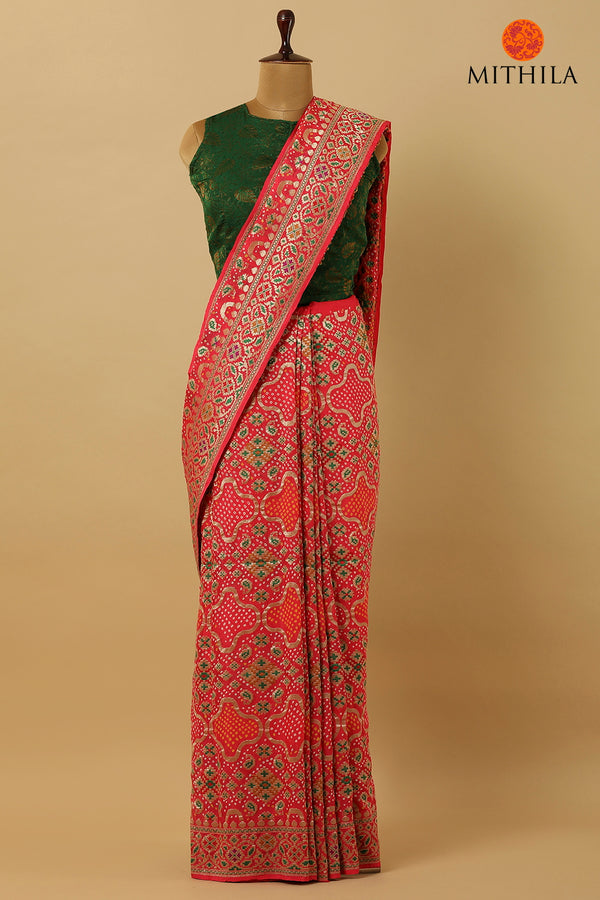 Bandhej Sarees – Sunasa