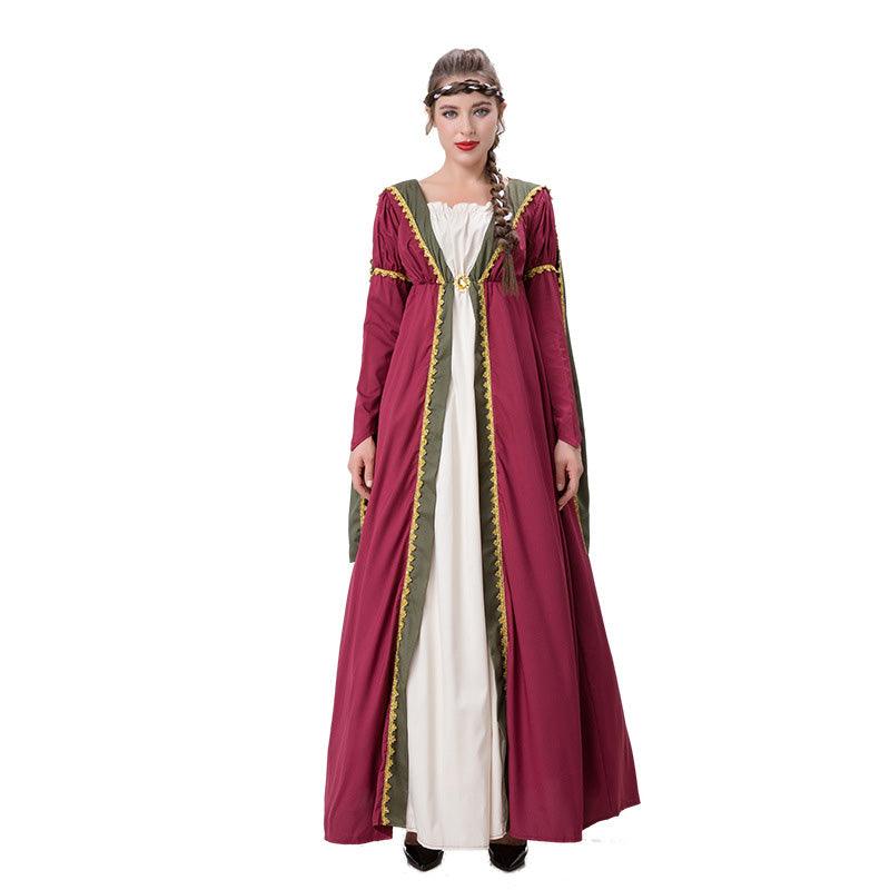 Adult Medieval Renaissance Elegant Dress Costume