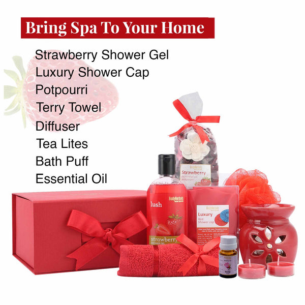 BodyHerbals Rose Bath and Body Spa Gift Set