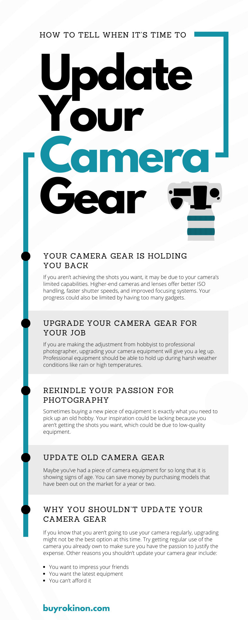 How To Tell When It’s Time To Update Your Camera Gear