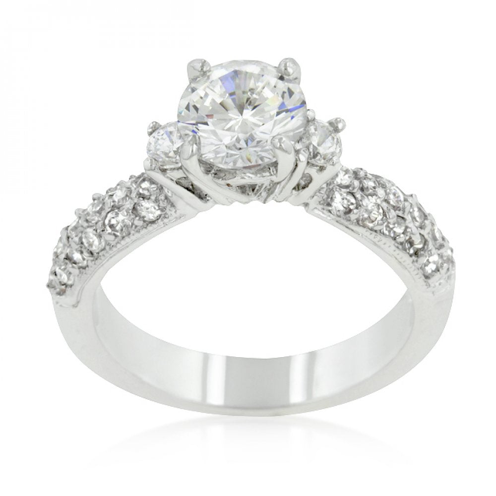 Classic Pave Bridal Ring