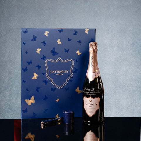 Hattingley Valley Personalisation, Engraved Bottles, Premium English Sparkling Wine